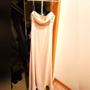 Wedding dress 100% silk size 2